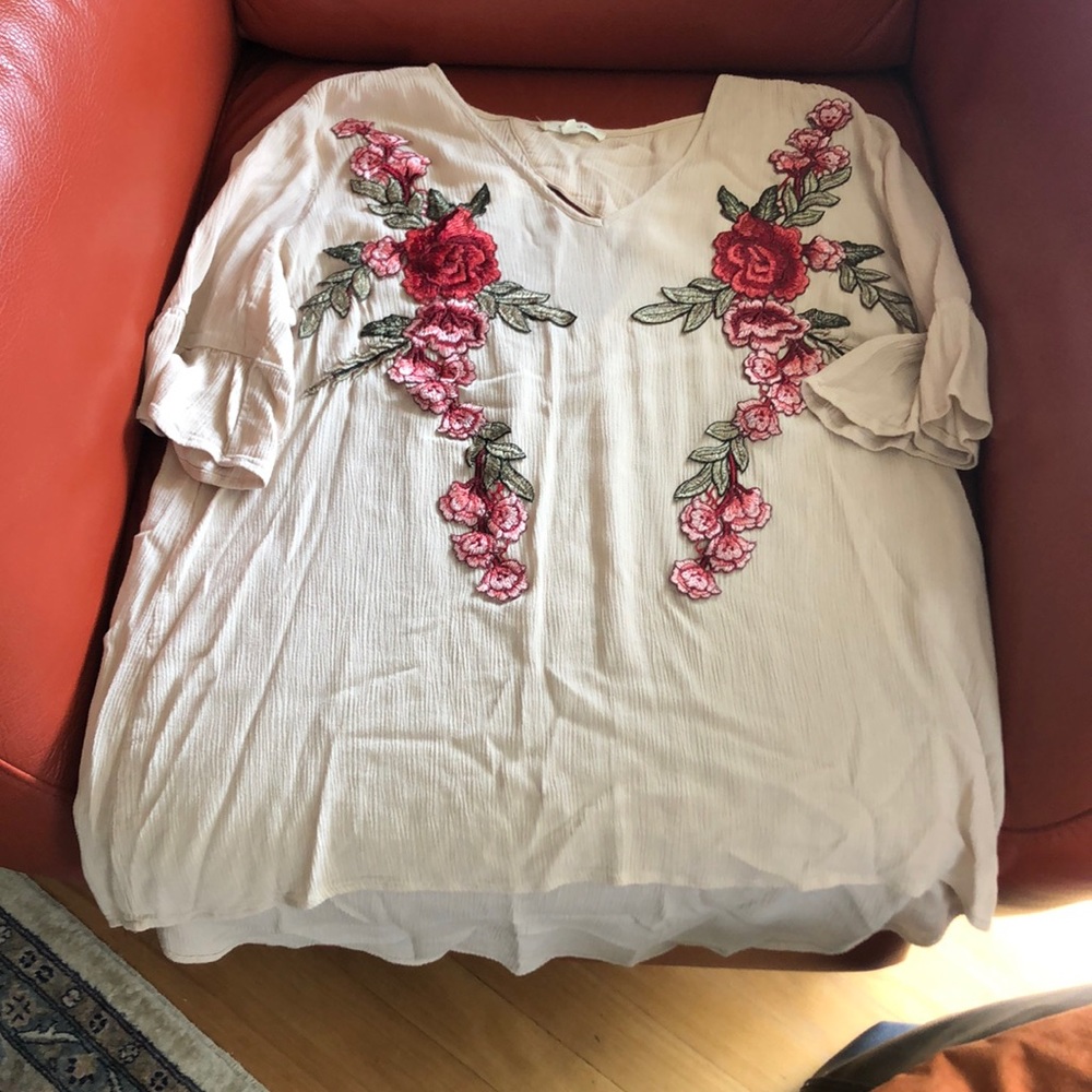 Light knit blouse